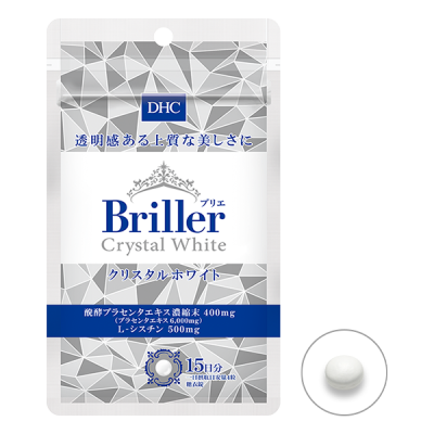 DHC Briller Crystal White 15 วัน วิตามิน เพื่อผิวขาว เปล่งประกาาย ดุจคริสตัล