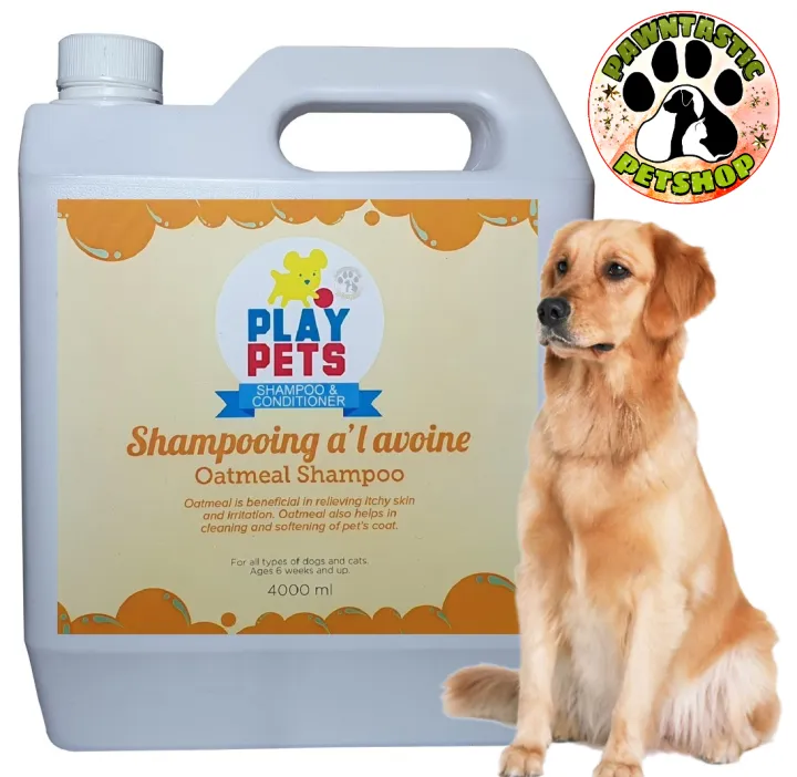 Play Pets Shampoo 4L Oatmeal Lazada PH