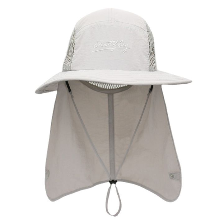 cw-cross-border-spring-and-summer-new-neck-protection-integrated-bucket-hat-mens-outdoor-sports-sunhat-fishing-sun-hat-shawl-hat