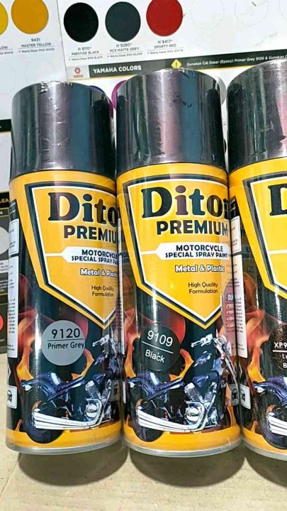 Pilok Cat Diton Premium Paket Komplit 4 Kaleng 400cc Luxury Brown Xp9406 9406 Primer Grey Epoxy 3491