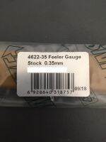 INSIZE ฟีลเลอร์เกจ แยกชิ้นแบบยาว 12 นิ้ว รุ่น 4622-35 ขนาด (0.35mm.,AC.+/-7um) (Feeler Gage Stocks)