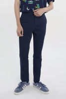 ESP กางเกงชิโน่ทรงสกินนี่ ผู้ชาย สีน้ำเงิน | Skinny Chinos | 03746