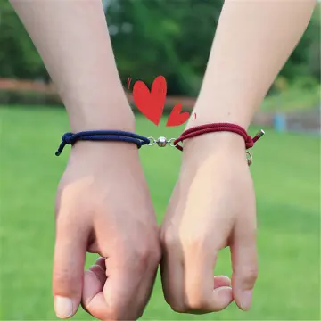 Wholesale New 2 pcs His  Her Lovers Key Bracelet Bangles Lock and Key  Couples Leather Bracelet Friendship From malibabacom