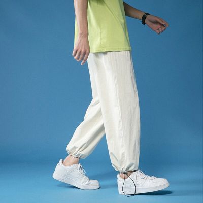 New Summer Hip Hop Harem Pants Men Casual Solid Color Baggy Trousers Belly Dance Yoga Slacks Sweatpant Harem Pants Yoga Pants