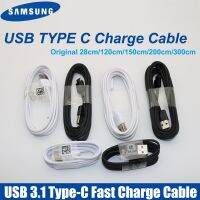 100% ของแท้เหมาะสำหรับ Samsung Galaxy 120/150/200/300ซม. ที่ชาร์จเร็วชาร์จ Usb เร็ว3.1 Type C สำหรับ S9 S8 Plus S10e Note 9 8 A7 A8