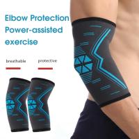 Elbow Guard Knitted Nylon Breathable And Sweat Absorbing Summer Running Sports Arm Guard Cycling Fitness Basketball Protection