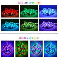 12V RGB LED 5050 2835 Only Strips Light 5 m 10 m Set Decoration Lamp Ribbon String Christmas Flexible NO Waterproof Decor Diode