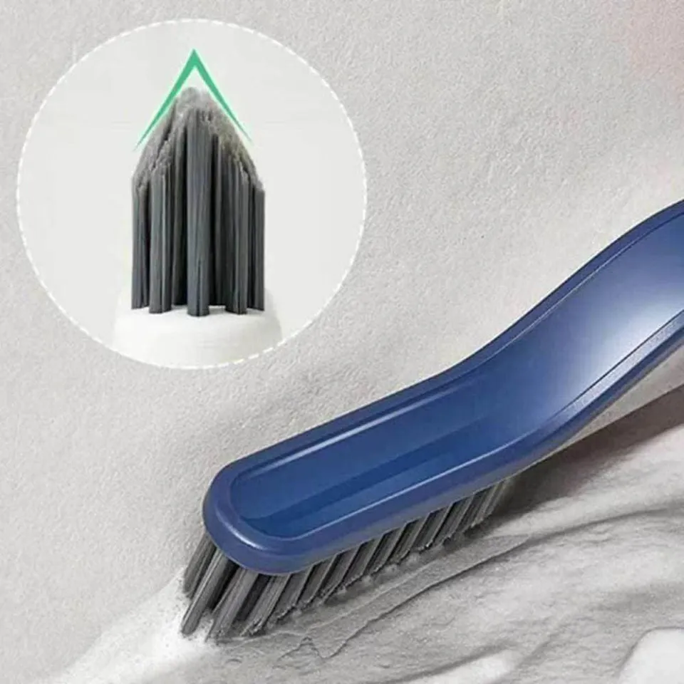 1 Multifunctional Floor Seam Brush, Clip Hair Window Cleaning