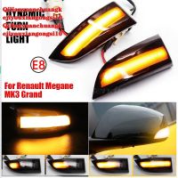 ไฟแสดงสถานะสัญญาณเลี้ยว LED กระจกมองหลังแบบไดนามิกสำหรับ Renault Megane MK3 Grand Latitude SM5 Safrane (10)