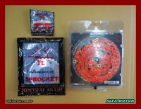 HONDA GROM125 MSX125 FRONT (12T) &amp; REAR (30T) SPROCKET &amp; CHAIN (420N) (120L) "ORANGE" SET #สเตอร์หน้า12ฟัน #สเตอร์หลัง30ฟัน #โซ่สีส้ม