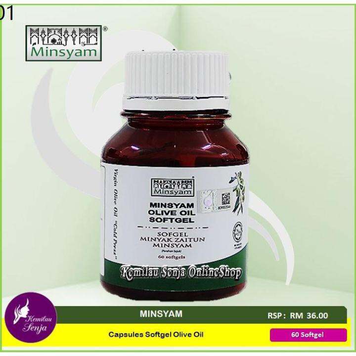 Encapsulant Offer Minsyam Capsule (Softgel) Olive Oil ( Minyak