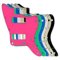 Pleroo Guitar Accessories Pickguards Suit For Jazzmaster Guitar With P90 Pickups And Without Upper Control Button