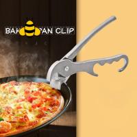 ZYJC Heavy Duty Anti-hot Pot Tongs Catcher Bowl Tray Pizza Pan Gripper Plate Clamp Dish Clip Kitchen Tool