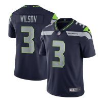 ? NFL Seattle Seahawks Football Uniform No. 3 Russell Wilson Jersey Mens