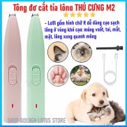 Tăng đơ cạo lông bàn chân bằng điện cho chó mèo, tông đơ cắt tỉa lông