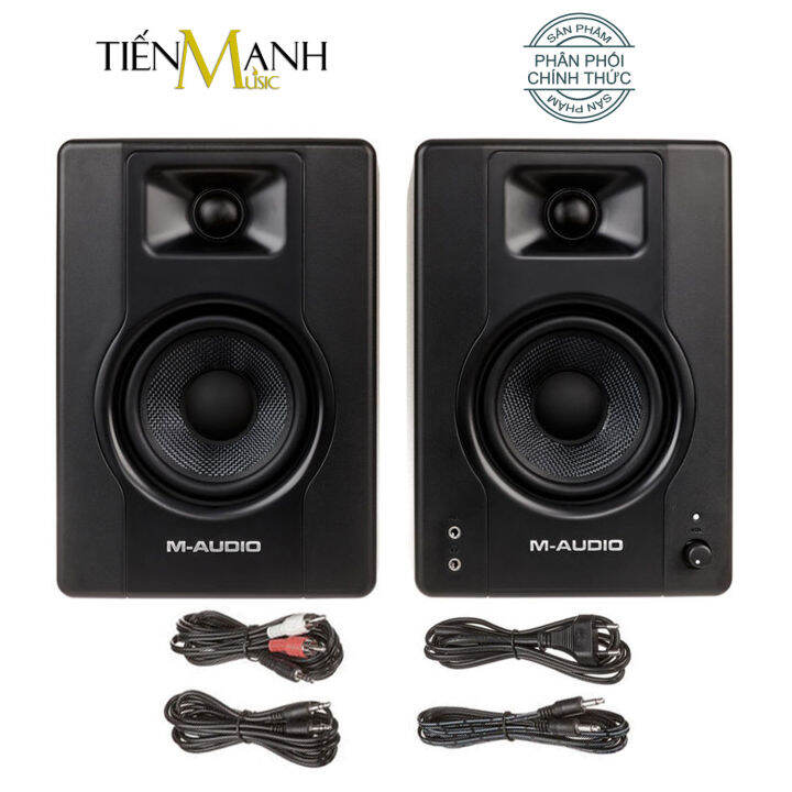 Trả góp 0%] [Một Cặp] M-Audio BX4 Loa Kiểm Âm (120W) - MAudio Studio Monitor  Speaker for Gaming Music Production Live Streaming 