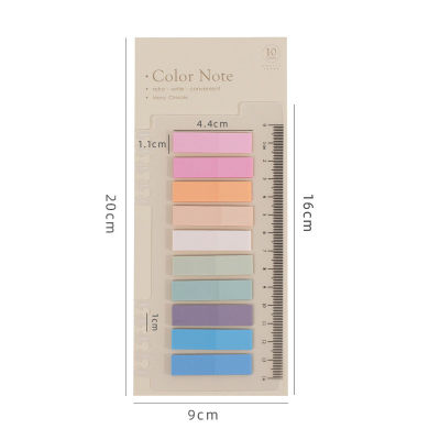 200 Memo Simple Notebook Stationery Student Office Paste Notebook PET