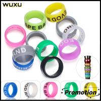 WUXU 10pcs อเนกประสงค์ คันเบ็ด ที่จับ เคสป้องกัน แหวนกันลื่น แหวนรูปตัว O อุปกรณ์ตกปลา