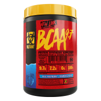 Mutant BCAA9.7 Blue Raspberry 1044 g./ 90 Serving กรดอะมิโน บีซีเอเอ แบบผง รสผลไม้ สดชื่น