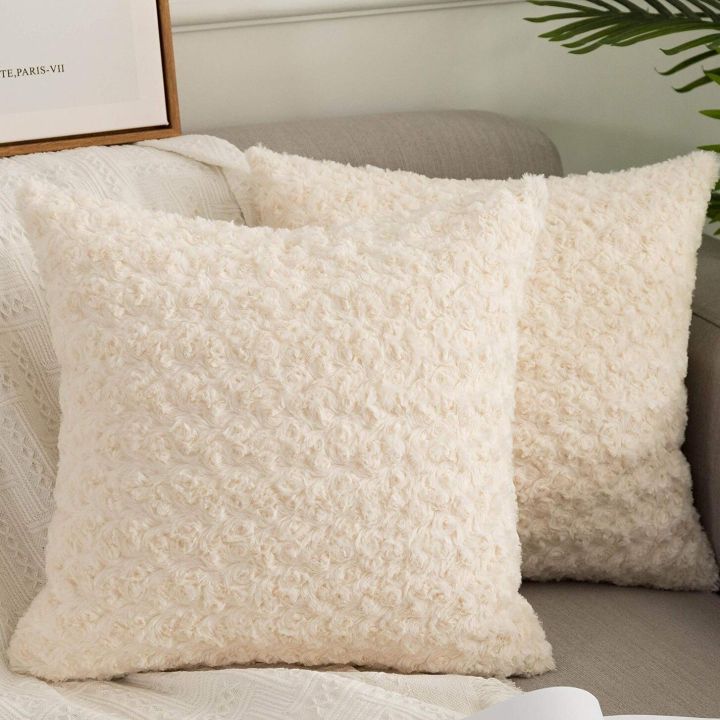 Soft Decorative Pillows Cozy Cushion Cover Home Decor Throw Pillow Cover  Living Room Bedroom Sofa Christmas Housse De Coussin