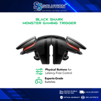 Black SHARK THE MONSTER GAMING TRIGGERS HGK03 สีดํา