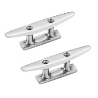 4X Boat Cleat Open Base Boat Cleat, Dock Cleat All 316 Stainless Steel Boat Mooring Accessories, Include Screws