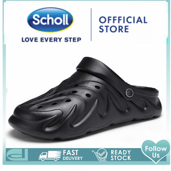 scholl-สกอลล์-scholl-รองเท้าแตะสำหรับนวดรองเท้าแตะสไตล์ใหม่และรองเท้าแตะสำหรับผู้ชายรองเท้าแตะเพื่อสุขภาพบ้านพื้นแบนด้านนอกสวมใส่ได้ทุกแบ-รองเท้าสกอลล์-nbsp-รองเท้าสกอ-สกอล์-scholl-รองเท้าสกอลล์-schol