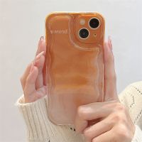 [COD] ins rendering brown 14Promax/12Pro mobile phone case suitable for iPhone11 13Pro soft