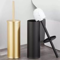 Aluminum Toilet Brush and Holder Set Bathroom Cleaning Brush Household for Bathroom Floor Cleaning Accessories