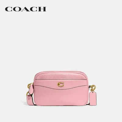 COACH กระเป๋าสะพายข้างผู้หญิงรุ่น Camera Bag สีชมพู CC386 B4S9M