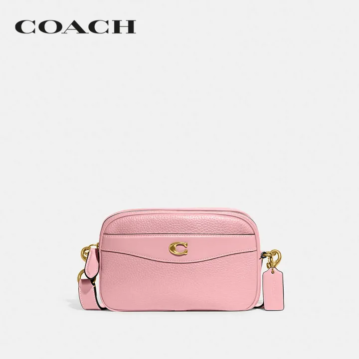 coach-กระเป๋าสะพายข้างผู้หญิงรุ่น-camera-bag-สีชมพู-cc386-b4s9m