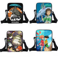 Anime Totoro / Natsume Yuujinchou Messenger Bag Women Handbag Girls Spirited Away Crossbody Bags for Travel Gift