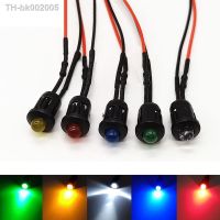 ✐▥ 10Pcs 5mm LED Light Lamp Emitting Diodes 20cm Bulb LEDs Prewired For DIY Home Decoration Car Retrofit 3 5 9 12 24 36 48 110 220V