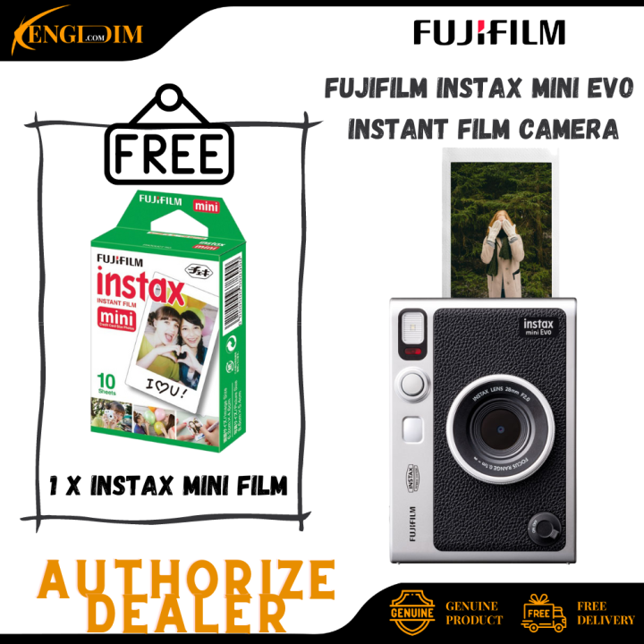 Fujifilm Instax Mini EVO Instant Film Camera Lazada