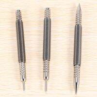 3 Pcs Nail Set and Hinge Pin Tool Center Punch Spring Loaded Nail Set for Door 1/32 Inch 1/16 Inch Dual Head, 1/8 Inch