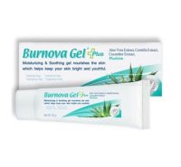 Burnova Gel Plus [สีฟ้า Plankton] เบอร์นโนว่า เจล พลัส 25 กรัม