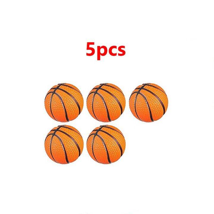 2/5/10Pcs Mini Basketball Party Favors Squishy Mini Stress Ball