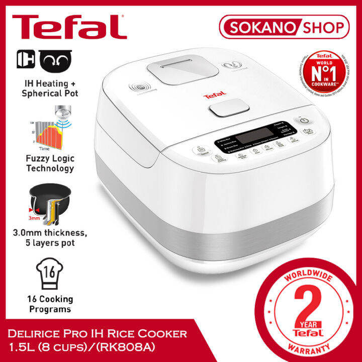 Tefal (RK808) Delirice Pro IH Rice Cooker 1.5L (8 cups) Rice Cooker