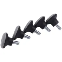 5Pcs Bell Glides Replacement Office Chair Wheels Stopper Office Chair Swivel Caster Wheels, 2 Inch Stool Bell Glides