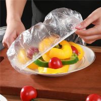 Food Grade 10/100PCS Preservative Film Food Storage Covers Disposable Plastic Wrap Reusable Kitchen Disposable Food Protective