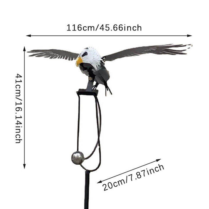 fuchun-เครื่องตกแต่งภายนอกนกฮูกโลหะ-กังหันลมโลหะระย้าตกแต่งสำหรับตกแต่งสนามและสวนศิลปะการตกแต่งนกฮูกตกแต่งสนามหญ้า