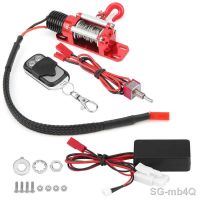 Metal Winch with Remote Controller for Traxxas / HSP / Redcat / Tamiya / Axial / SCX10 / D90 / HPI 1/10 RC Crawler Car