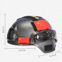 หมวกกันน็อคทหาร Fast Helmet MH หมวกกันน็อคยุทธวิธีกลางแจ้ง Painball CS SWAT Riding Rock Climbing Protect Caps2023