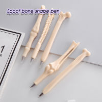 Creative Bone Ballpoint Pens Blue Refill Signature Pens Personality Studentสเตชันเนอรีการ์ตูนตลกปากกาปากกาเขียนสำนักงาน-kxodc9393