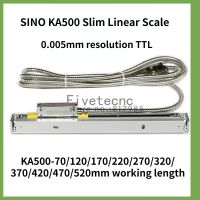 SINO Slim KA500 5um High Precision Ruler Linear Scale Optical Encoder Caliper 0.005mm for CNC Metal Mini Lathe Milling Machines