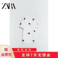 Zaraเย็บปักถักร้อย1131323 01131323250ลำลองใหม่ฤดูร้อนเสื้อยืดพิมพ์ลายหัวหนู