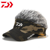 [hot]Daiwa Fishing Hat Men Summer Sunshade Breathable Wig Camouflage Baseball Cap Outdoor Sport Travel Adjustable Tennis Sun Hat