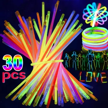 1PC Glowsticks Party Fluorescence Light Glow Sticks Bracelets Necklaces  Neon For Wedding Party Glow Sticks Colorful