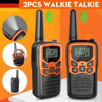 2pcs Walkie Talkie Handheld Radio 22 Channels Set 10 Km Uhf 400-470 Mhz Dual Band Walkie-talkies For Cars