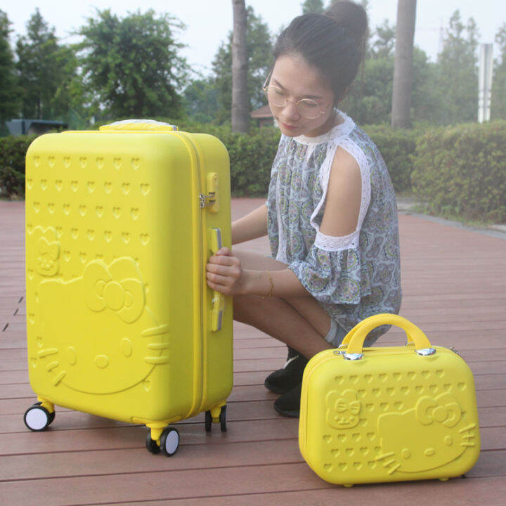 Hello Kitty children's suitcase cute luggage case universal wheel